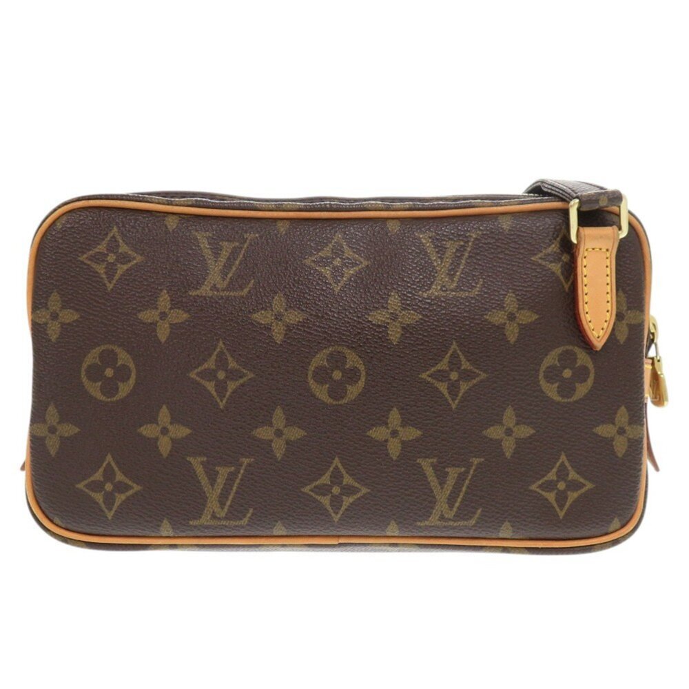 LOUIS VUITTON Authentic Brown Monogram Shoulder Bag - Picture 2 of 10